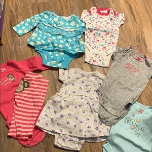 Lot of 6 nb onesies